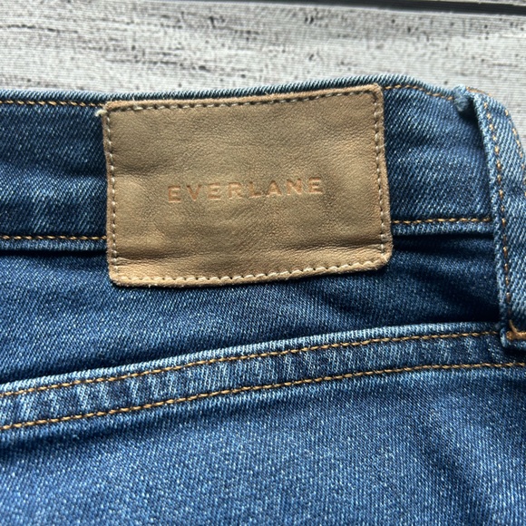 Everlane Mid Rise Skinny Jean Ankle in Dark Indigo wash size 30 - Picture 11 of 16